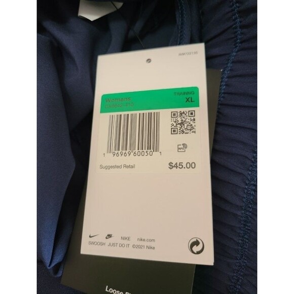 Nike Dri-FIT Jogger Shorts XL – High Rise Waist Loose Fit Athletic Training Gear - Picture 6 of 8